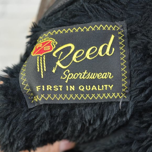 Mens Reed Sportswear cafe motorcycle style leather jacket - Picture 15 of 16